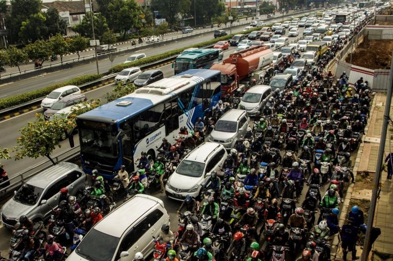 Jakarta Peak Hour Traffic