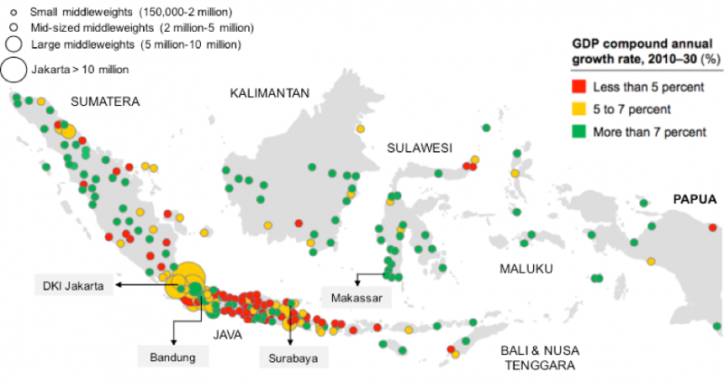 Indonesia s second tier cities on the move Asiagreen